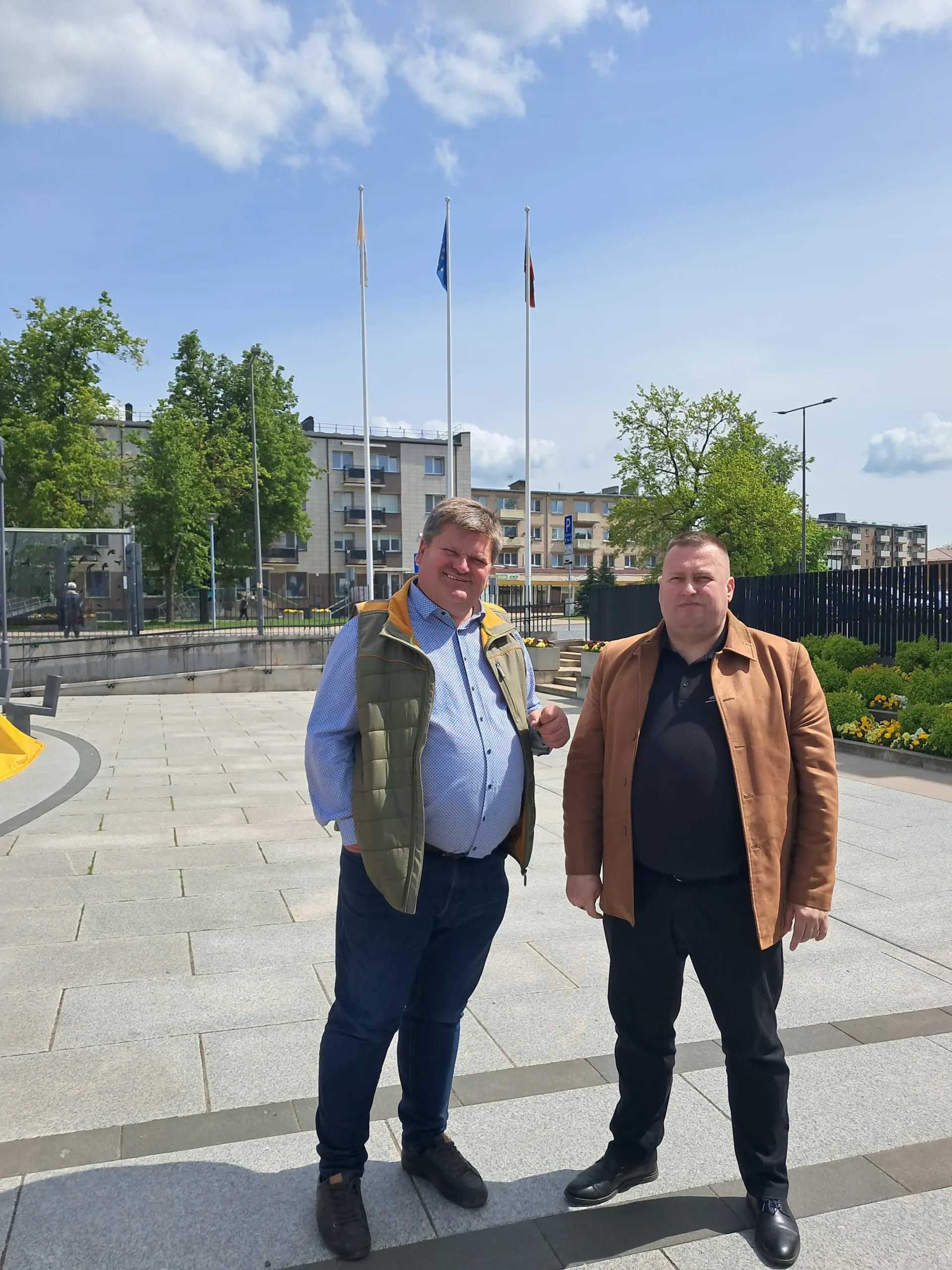 Piketo prie Radviliškio Savivaldybės dalyviai