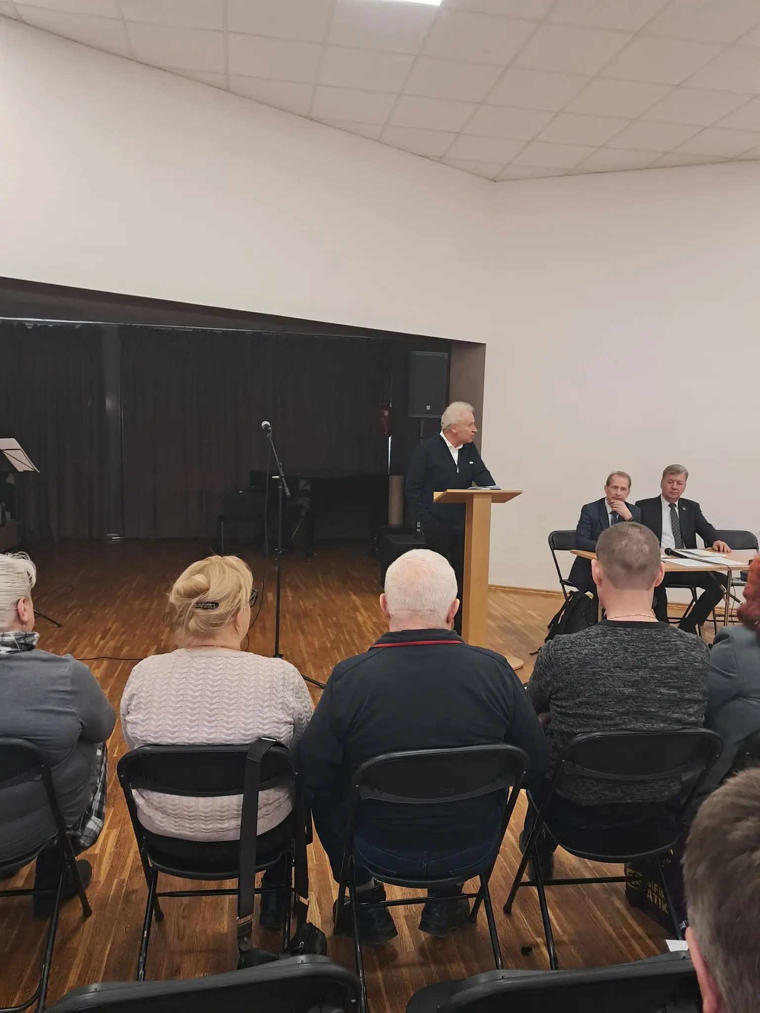 Ataskaitinio asociacijos "Alternatyva Lietuvai" suvažiavimo momentai. Radviliškis 2026 m.