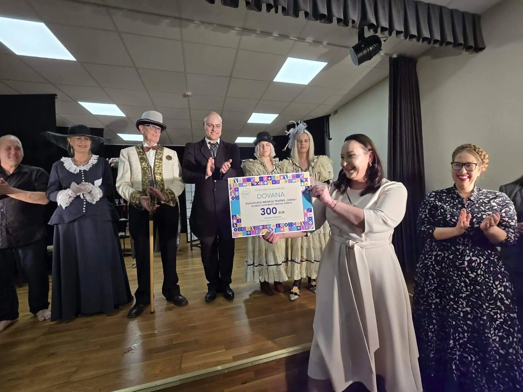 Teatro "Siena" 20-ies metų jubiliejaus šventė.